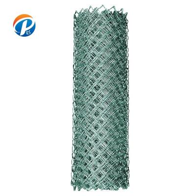 China Fence Mesh PVC Coated Chain Link Fence Manufacturer Packing In Rolls By Woven Bag for sale