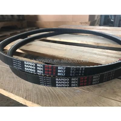 China HIGH QUALITY SC-59 BELT from BANDO harvesters for kubota harvester v belt for sale