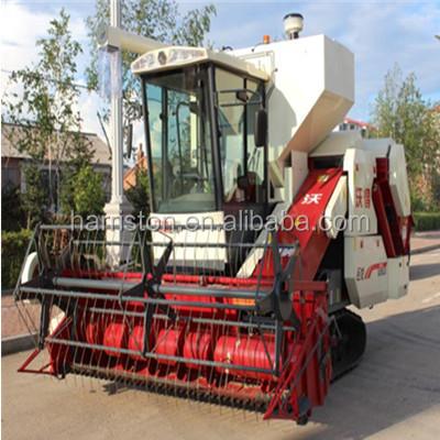 China High Quality 4LZ-5.5A Self Propelled Rubber Track Combine Harvester Harvesters For Sale for sale