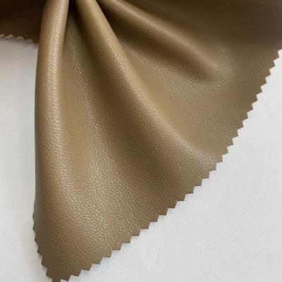 China PU Waterproof Eco-friendly Synthetic Faux Peel Leather Fabric For Garment Eco And Waterborne Friendly Wholesale Faux Leather for sale