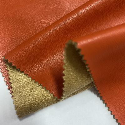 China Factory Wholesale High Quality Waterproof Synthetic PU Leather Fabrics For Garment for sale