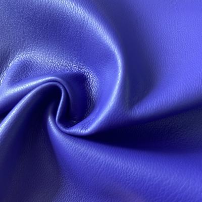 China Waterproof PU ECO Faux Leather Wholesale Synthetic Leather Waterborne Leather Fabrics For Garment for sale