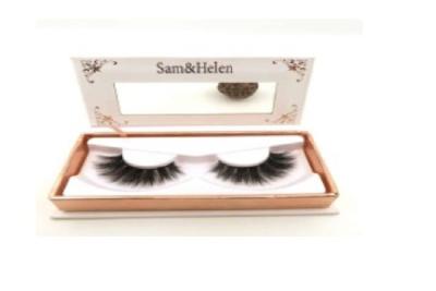 China WorldBeauty Wholesale Real Mink Lashes 25mm 3D Mink Eyelash Vendor for sale