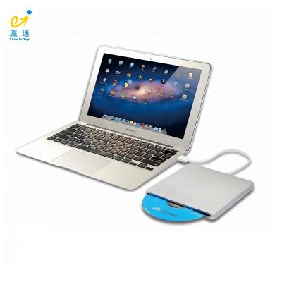 China USB2.0 Super Slim 8X External Slot In External CD/DVD Write Drive For Mac Pro for sale