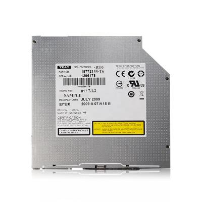 China Internal Laptop 12.7MM SATA Slot Load DVD RW Internal Drive DV-W28SS for sale