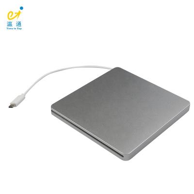 China External Wholesale Type-C (USB-C) Slot in External Blue Ray/DVD RW Case for macbook for sale