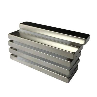 China Industrial Magnet ISO9001 Approved Nickel Neodymium Block Electric Coating Strong Magnet for sale