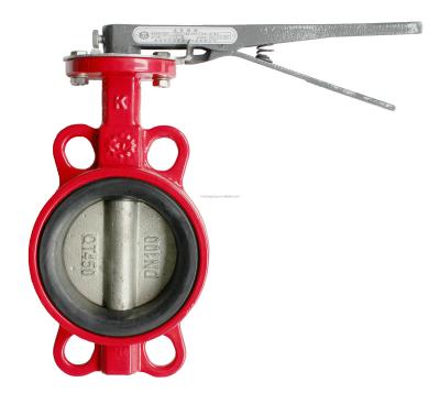 China General Ductile Iron Hook BUTTERFLY VALVE Price for sale