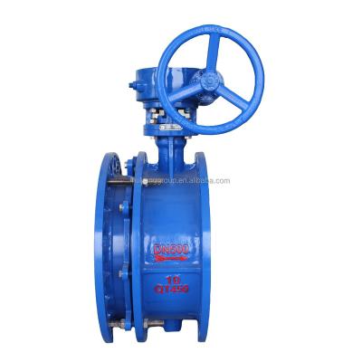 China General type extension stem butterfly valve wafer price dn300 for sale