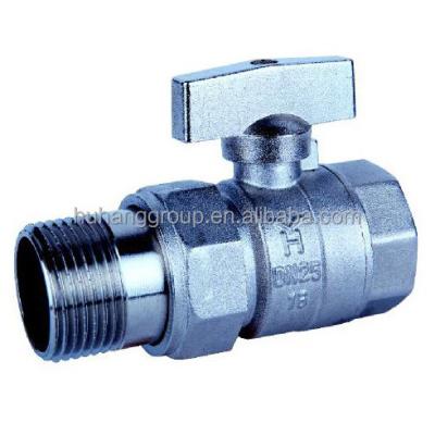 China General Brass Male To Female Threaded Union Ball Valve for sale