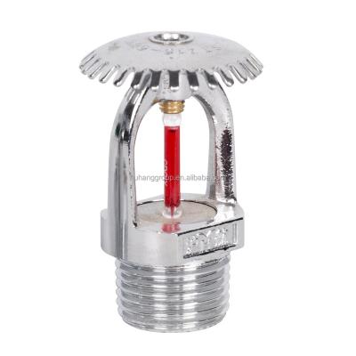 China Dn15 BRASS Quick Response 3mm Glass Bulb Straight Fire Sprinkler Heads Prices for sale