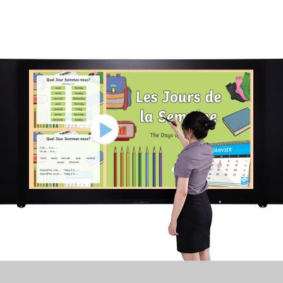 China School Teacher Smart Board 75 Inch Interactive Flat Panel Digital E Blackboard For Classroom Made In China for sale