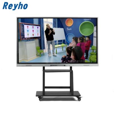 China Hot Selling 86 Inch Interactive Whiteboard Smart Education Interactive Flat Panel; ‰ ¤ 420W for sale