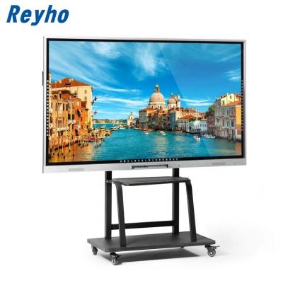 China Reyho customized interactive 65 inch digital smart white board for school â ‰ ¤ 420W for sale