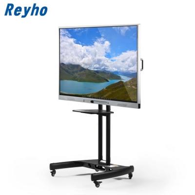 China 86 Inch Smart LED Display Monitor Flat Panel T Interactive Whiteboard School Anti-glare Lecture & Teaching 55 65 75 for sale