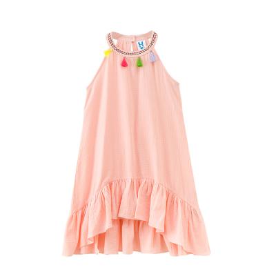 China 2020 summer cotton girl's breathable dress and direct sundress manufacturer for sale