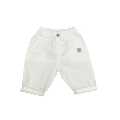 China 2022 Summer boys and girls shorts children's solid color cartoon children's casual five-point pants for sale