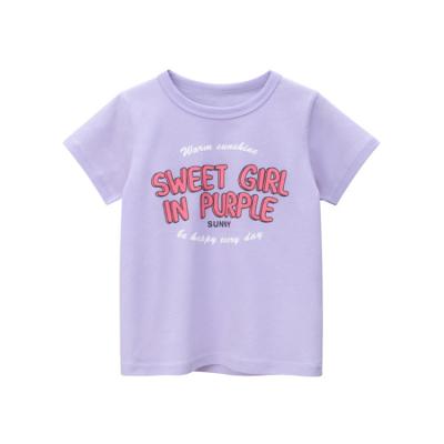 China 2022 Boys Breathable Free Sample Custom Printed Cotton Tops Short Sleeve T-Shirts for sale