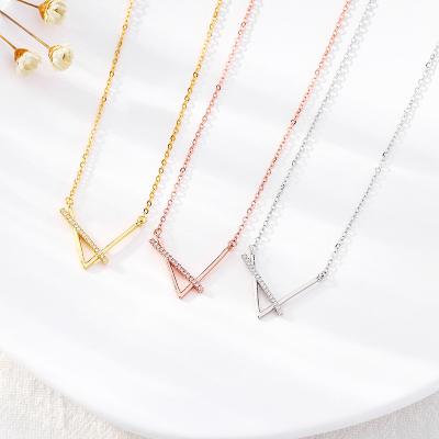 China FASHIONABLE Wholesale Plate Or Jewelry Miner Sliver 925 Silver Trending Necklace Woman Customized for sale