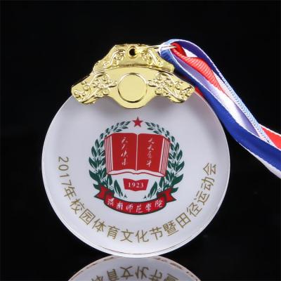 China Europe K9 Crystal Medal Cheap Wholesale Customized Crystal Glass Medals For Business Gift for sale