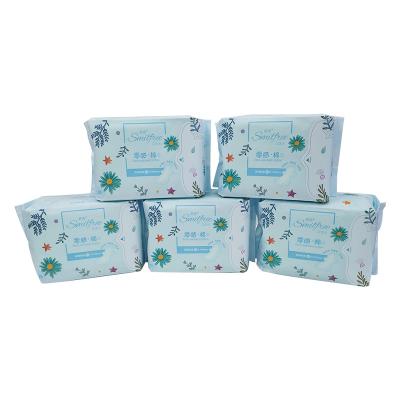 China Fan-shape Brand Sanitary Napkin Cheap Price Female Day Use With Excellent Absorbency In Stock Ready To Ship for sale