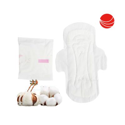 China OEM Breathable Ultra Thin Bamboo Fiber Sanitary Napkin Lady Cotton Pads for sale