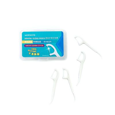 China Box Nylon Cheap Corn Floss Pick Price Premium Disposable Dental Floss 50pcs Dental Floss Pick for sale