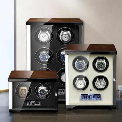 China Deploying Luxury Watch Motor Luxury Touch Screen Mabuchi Box Watches Melancy Watch Winder for sale