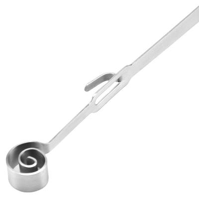 China New Viable Professional Single Spoon Stirring Spoon Metal Stirrer for sale