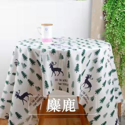 China Wicking Daisy Special Small Cotton Canvas DIY Garden Fabric DIY Tablecloth Curtain Printed Floral Background for sale