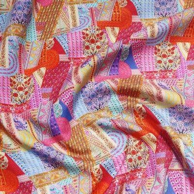 China Wicking 100 Long Staple Cotton DIY Dress Fabric High End Printing Handmade Fabric Printed With Cotton Poplin for sale