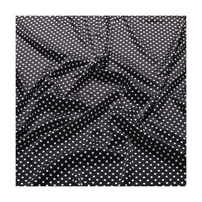 China Wholesale Wicking Dress Fabric Polka Dot Silk Printed Fabric Chiffon Print Fabric For Dress for sale