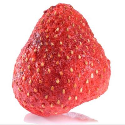 China Natural Whole 5-7mm/slice With Sugar Fruit Snacks Freeze Dried Strawberry for sale