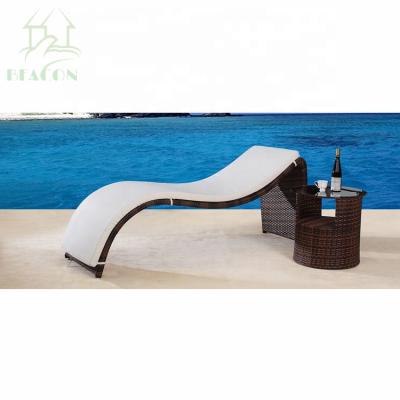 China Modern popular modern rattan outdoor living room furniture hot sale outdoor chair with side coffee table for sale