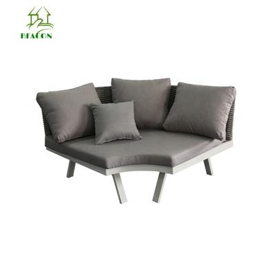 China Modern Outdoor Sofa Set Furniture Wicker Sofa Leisure Lounge Chair for sale