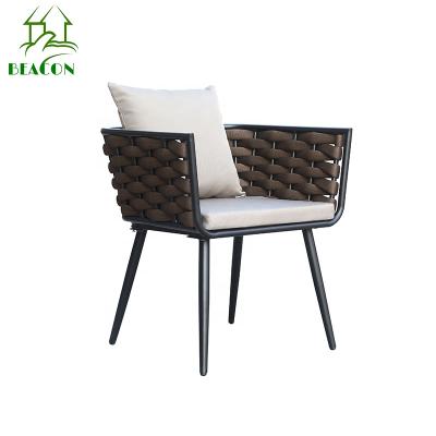 China Modern Outdoor Rattan Chaise Lounge Chair Furniture Outdoor Patio Table Set for sale