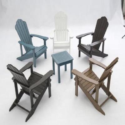 China Modern Colorful Patio Yard Outdoor Leisure Chair Adirondack Chair Pool Lounge Chairs for sale