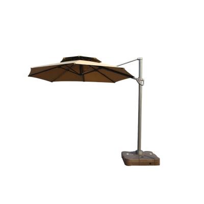 China Modern Outdoor Patio Side Furniture Umbrella Large Size Beach Umbrella Parasol Garden Umbrella for sale