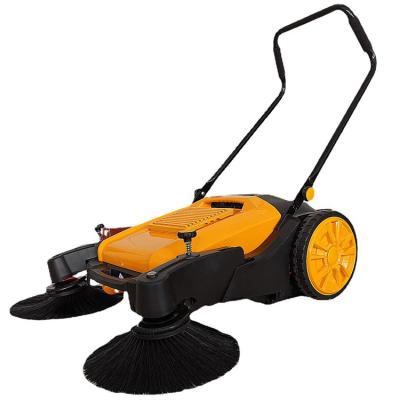 China Hotels Household Hand Sweeping Machine Small Floor Dust and Sawdust Cleaning Machine Factory Floor Sweeping Machine for sale