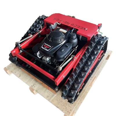 China 4-Stroke Remote Control Crawler Mower Multifunctional Gasoline Lawn Mower for sale