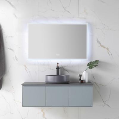 China Wholesale Wall Mounted Modern Rhythm Vanity Light Bathroom Vanity Set Bathroom Sink Cabinet for sale