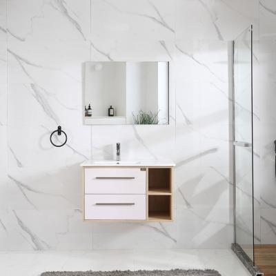 China Modern Factory Sale Floating Bathroom Wall Cabinet Vanity Bathroom Vanity Cabinet for sale