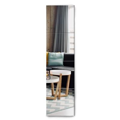 China OEM/ODM Modern Living Room Customized Waterproof Square Wall Hanging Long Mirror for sale