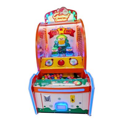 China High Returns Kids Christmas Carnival Games Coin Operated Shooting Arcade Redemption Ball Machine for sale