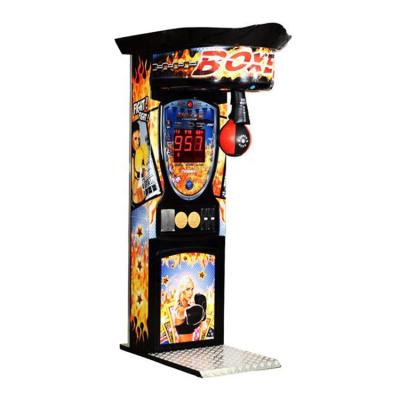 China Threeplus 2020 High Returns Coin Operated Arcade Punch Game Machine Ultimate Boxing Game Machine for sale