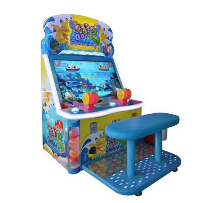 China Happy High Efficiency Threeplus Two Players Joystick Fishing Game Machine for sale