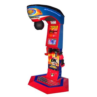 China High Returns Threeplus Entertainment Punch Ticket Redemption Arcade Game Coin Operated Boxing Machines For Sale for sale