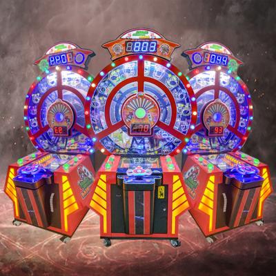 China High Profit Shooting Arcade Game Machine Little Bear Coin Operated Ferris Wheel Lottery Ticket Arcade Lucky Draw Machine for sale