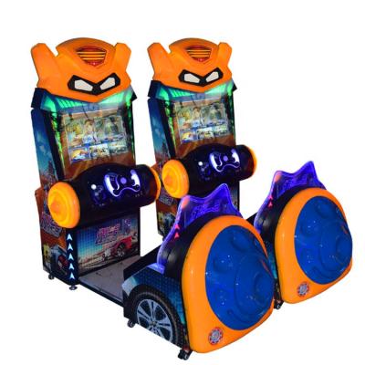 China Metal+acrylic+plastic Threeplus coin operated mirag one game racing car machine for sale