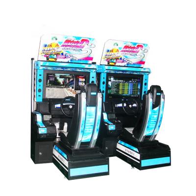 China With Threeplus Initial d5 Simulator car racing arcade light led coin operated game machine for sale for sale